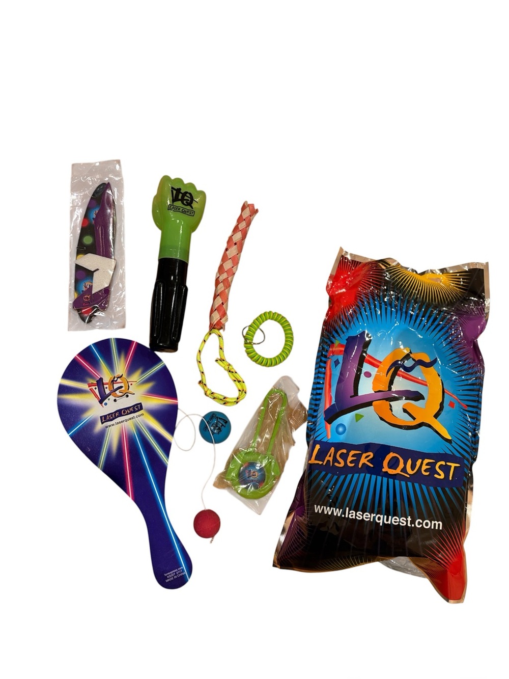 🆓 with any purchase-Laser Quest Goodie Bag